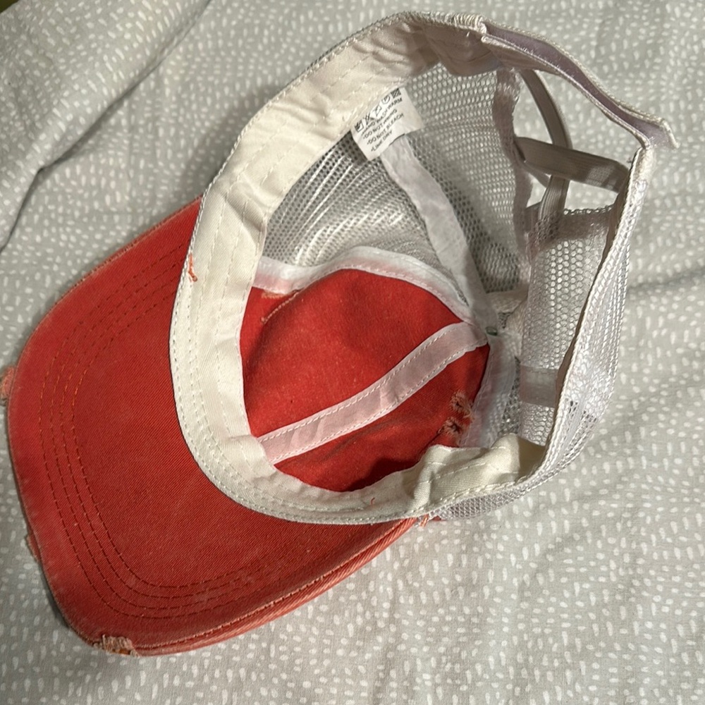 Red Panama City Beach Cap - Picture 10 of 12